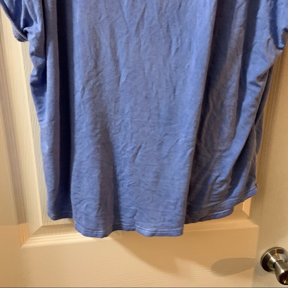 Cable & Gauge Blue Vintage Wash Short Sleeve Tee XL - Picture 5 of 8